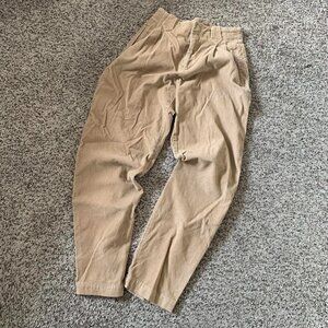 Liz sport corduroy high-waisted wide-leg trousers